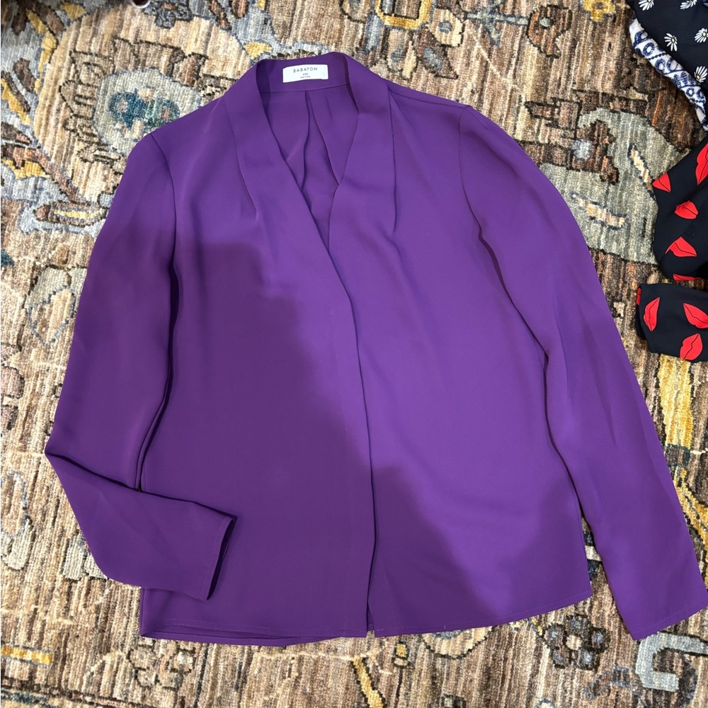 Babaton Purple Blouse